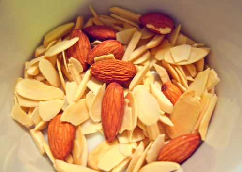 recette avec des amandes