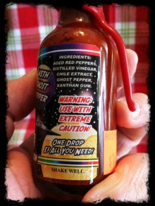 indication sur les sauces piquante