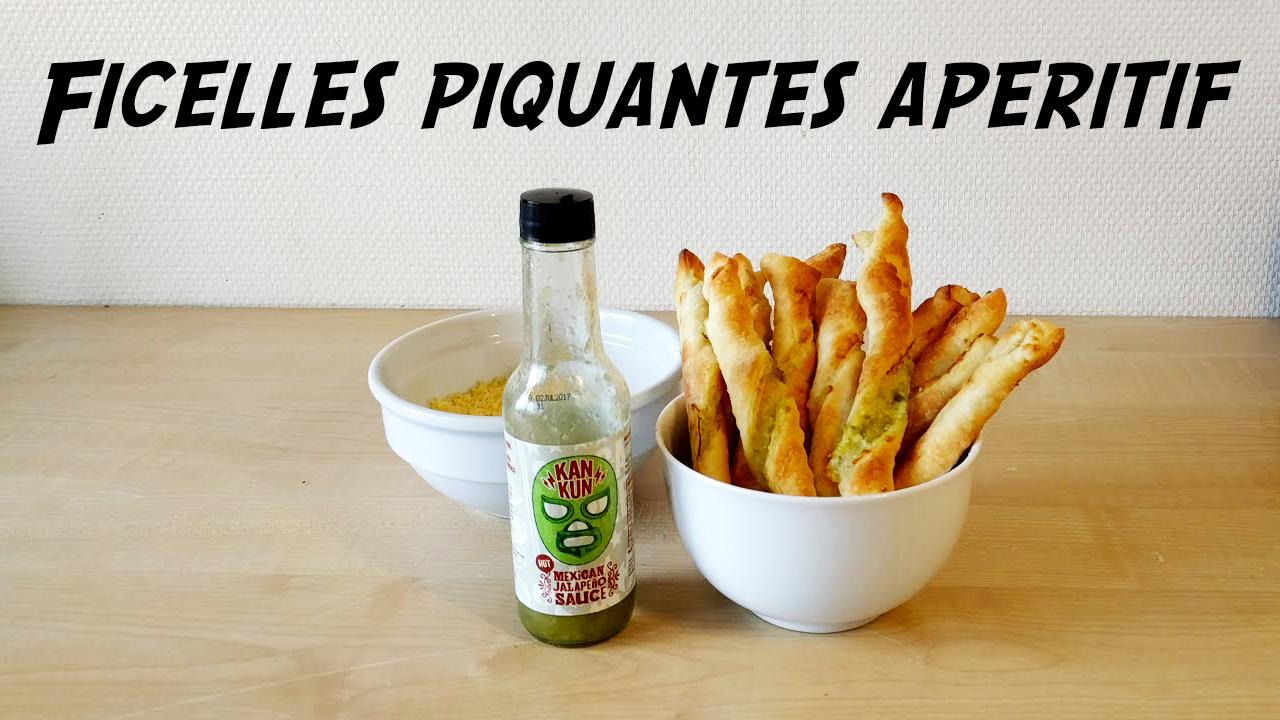 ficelles piquantes aperitif