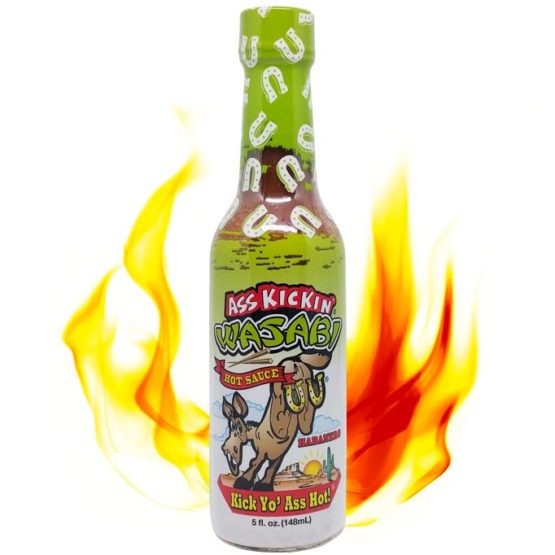 Hot sauce, Ass Kickin’ Wasabi Hot Sauce