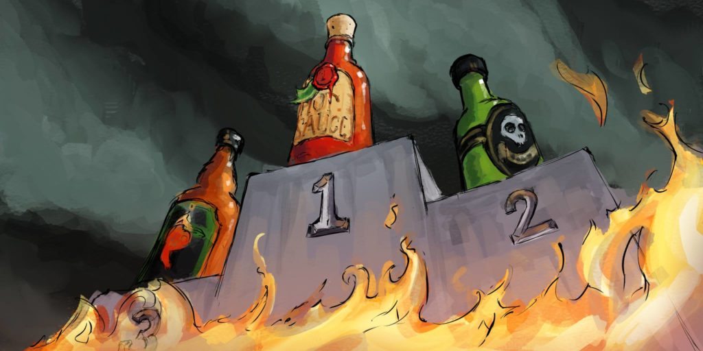 Hot Sauce Podium