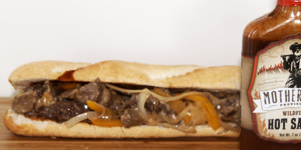 Philly Cheesesteak sandwich