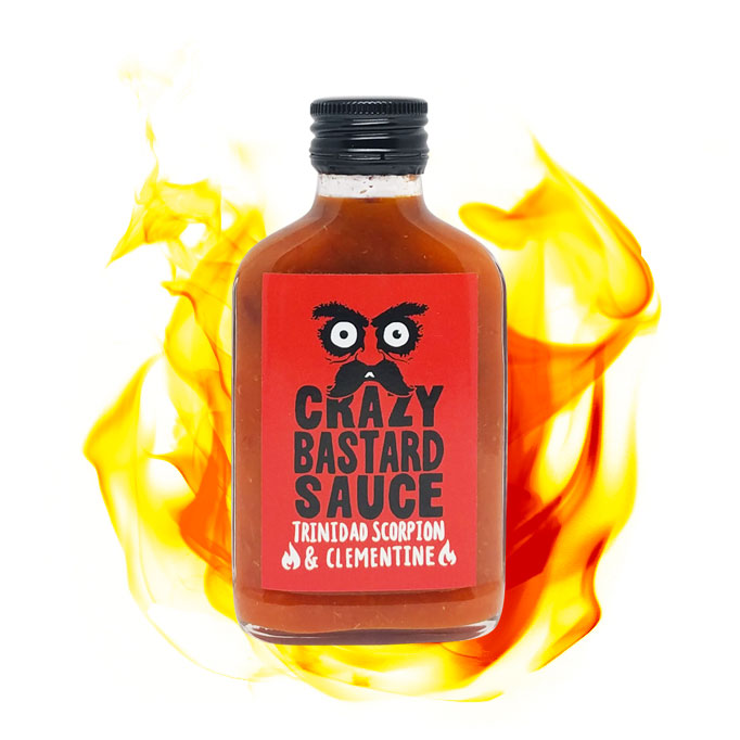 Crazy Bastard Trinidad Scorpion & Clementine Sauce - Acheter en ligne