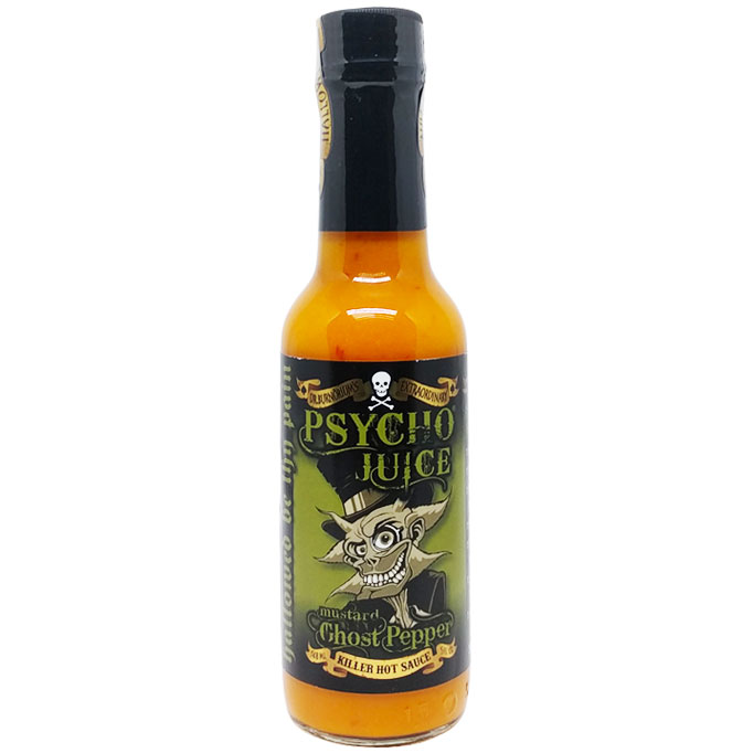 Psycho Juice Mustard Ghost Pepper