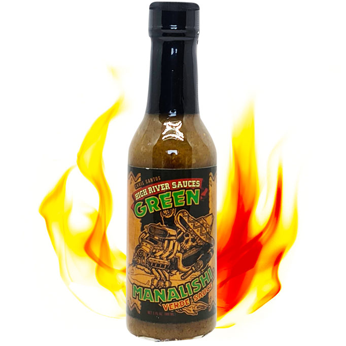 Hot Sauce, High River Sauce Green Manalishi