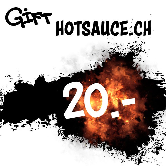 HotSauce Bon Cadeau 20.-