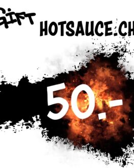 HotSauce Bon Cadeau 50.-