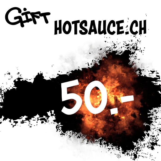 HotSauce Bon Cadeau 50.-
